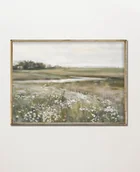 Obrazy i zdjęcia - Plakat Vintage Delikatne kwiaty łąka - miniaturka - grafika 1