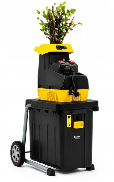 Lider Gtr2800 Rębak Rozdrabniacz Elektryczny Do Gałęzi Frezowy 2800w 44mm