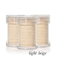 Pudry do twarzy - Jane Iredale, Amazing Base Refillable Brush, puder, SPF 20, Wkłady, Light Beige - miniaturka - grafika 1