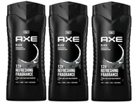 Żele pod prysznic dla mężczyzn - Axe, Black, Żel pod prysznic, 3x400 ml - miniaturka - grafika 1