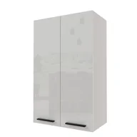 Meble kuchenne - Torino Szafka Wisząca Wysoka W4/60 Biały Połysk - miniaturka - grafika 1