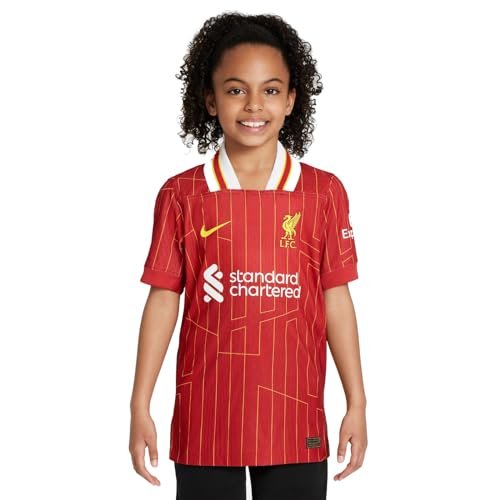 Nike Dziecięcy top dla dzieci Liverpool FC Dri-fit Advmatch JSY z krótkim rękawem dla dzieci