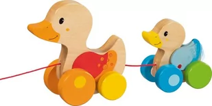 Rodzina kaczuszek do ciągnięcia Goki - Zabawki zręcznościowe - miniaturka - grafika 1
