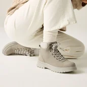 Buty trekkingowe damskie - Regatta Trapery damskie Whinton Beżowy, Leather, Rozmiar: 42 - miniaturka - grafika 1