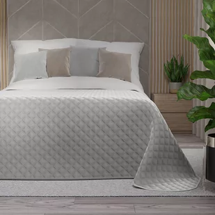 VELVI Narzuta, 170x210cm, kolor 021 pastelowy szary VELVI0/NAP/021/170210/1 - Narzuty - miniaturka - grafika 1