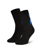 Skarpetki damskie - Reebok Skarpety wysokie unisex R0376-SS24 (1-pack) Czarny - miniaturka - grafika 1