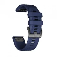 Akcesoria do smartwatchy - Tech-Protect Pasek Smooth do Fenix 5 / 6 / 6 Pro Navy Blue - miniaturka - grafika 1