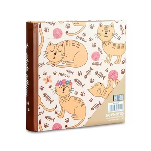 Album na 200 zdjęć 10x15 Cats E - Albumy fotograficzne - miniaturka - grafika 1