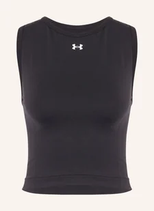Under Armour Top Do Biegania Train schwarz - Koszulki i topy damskie - miniaturka - grafika 1