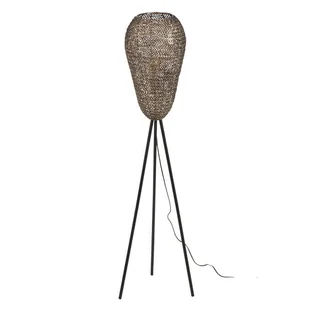 Stojąca lampa na trójnogu ZIVA 465300104 Trio druciana czarny - Lampy stojące - miniaturka - grafika 1