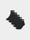 Skarpetki dla dzieci - 4F Skarpetki casual za kostkę (5-pack) dziecięce - multikolor 38-40 - miniaturka - grafika 1