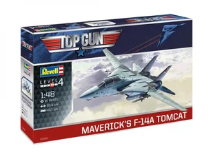 Revell Model do sklejania F-14A Tomcat Top Gun GXP-742795 - Samochody i pojazdy dla dzieci - miniaturka - grafika 5