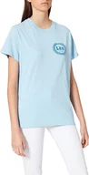 Koszulki i topy damskie - Damska koszulka t-shirt Lee EMLBEM TEE XS - miniaturka - grafika 1