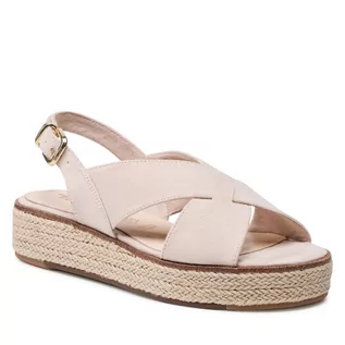 Espadryle damskie - Tamaris Espadryle 1-28224-28 Ivory 418 - grafika 1