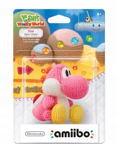 Amiibo Yarn Yoshi Pink - Akcesoria do Nintendo - miniaturka - grafika 1