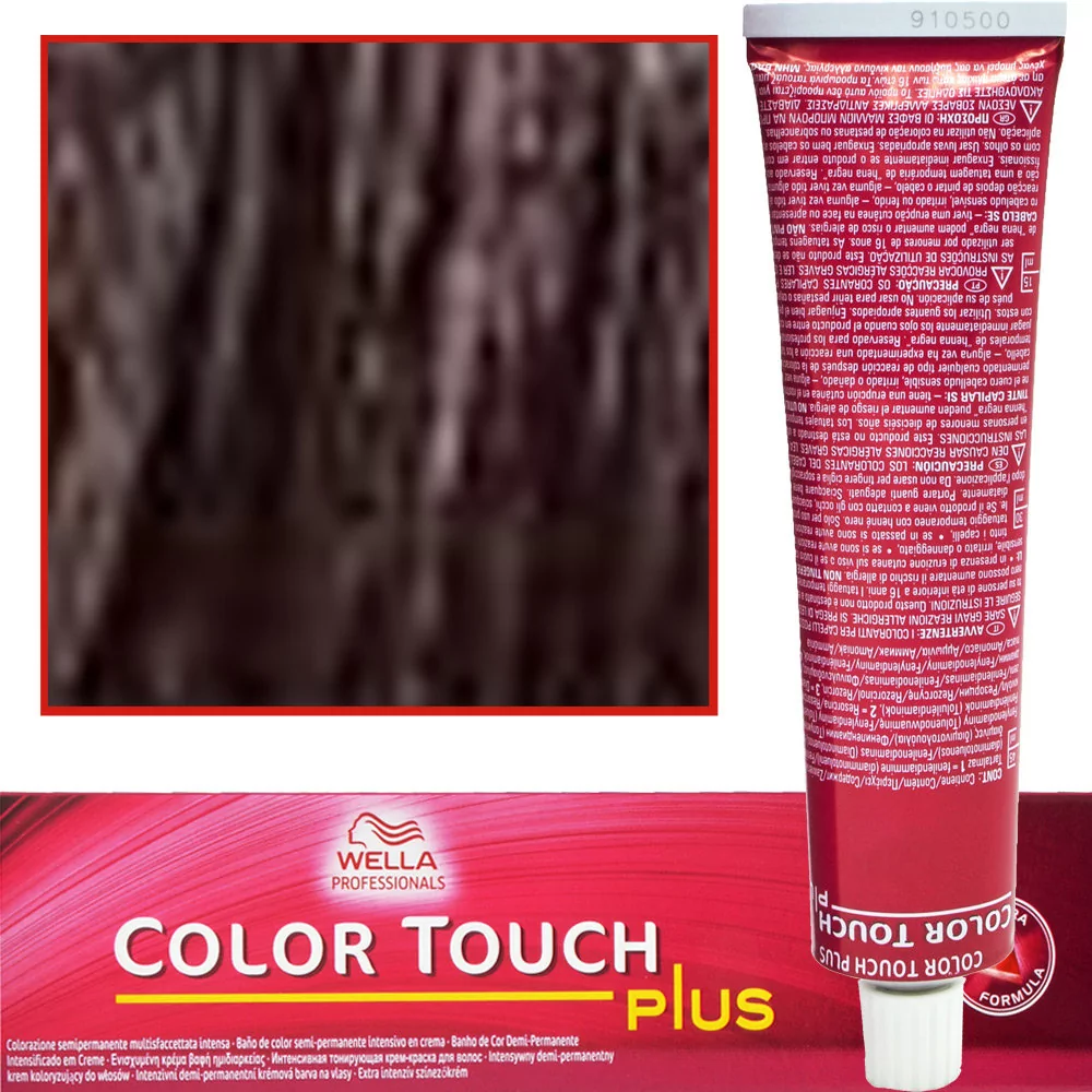 Wella Color Touch Plus Intensywny Krem Tonujacy 55/03 Naturalnie złoty jasny brąz 60ml