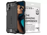 Etui i futerały do telefonów - Etui Alogy Hard Armor do Samsung Galaxy M51 szare - miniaturka - grafika 1