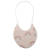 Śliniaki i fartuszki - Muumee - Śliniaczek Ozdobny Dwustronny Z Organicznej Bio Bawełny Muślin Rainbow & Dream - miniaturka - grafika 1
