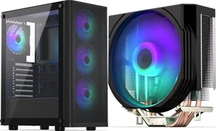 Obudowa Endorfy Ventium 200 ARBG + Chłodzenie ENDORFY Spartan 5 MAX ARGB - Obudowy komputerowe - miniaturka - grafika 1