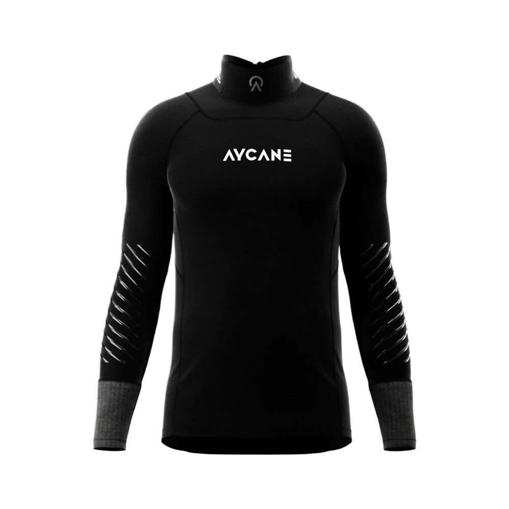 Koszulka męska AYCANE Blade X Base Layer Long Sleeve Black XXL