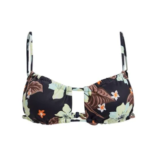 Stanik bikini typu bralette dla Kobiety PT BEACH CLASSICS Czarny - Stroje kąpielowe - miniaturka - grafika 1