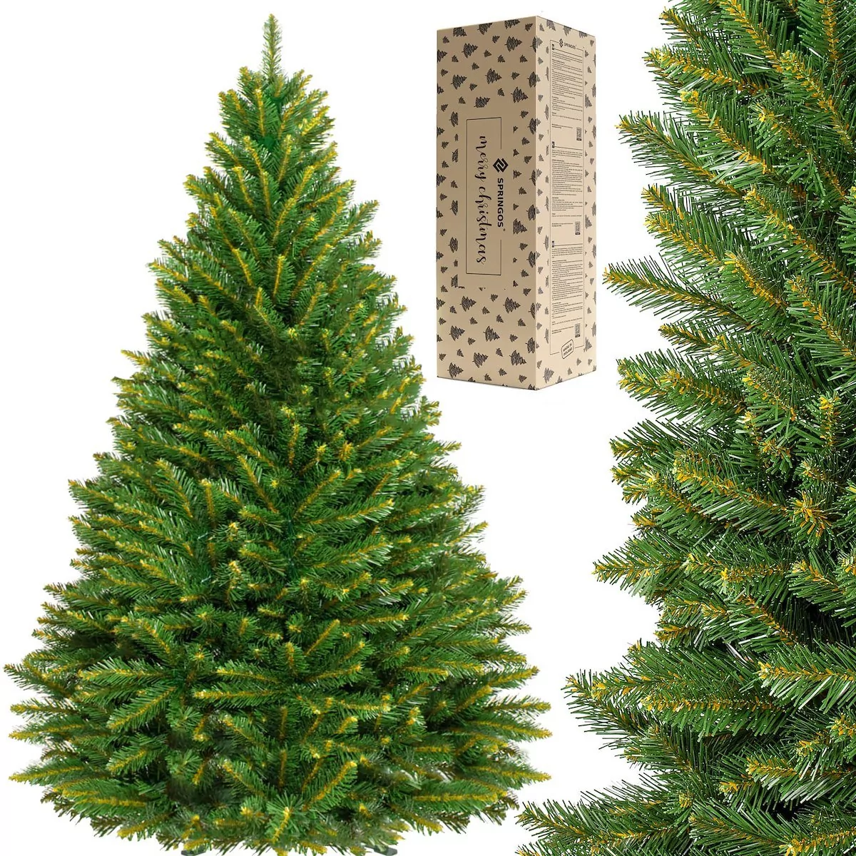 Sztuczna choinka 180 cm świerk skandynawski drzewko świąteczne