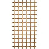 Kratki i pergole - Kratka prosta bez ramy 90 x 180 cm impregnacja brązowa - miniaturka - grafika 1