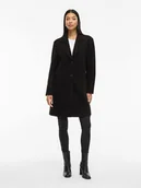 Kurtki damskie - Vila Płaszcz przejściowy w kolorze czarnym - miniaturka - grafika 1