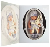 Lalki dla dziewczynek - Lalka bobas z akcesoriami. 35 centymetrów 32x39x13 - miniaturka - grafika 1