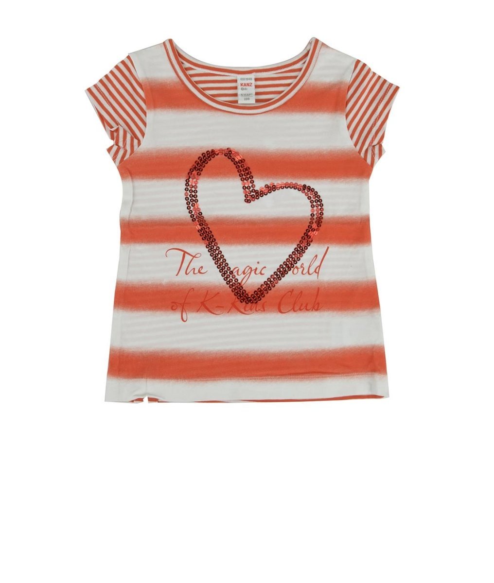 Kanz, Koszulka dziewczęca z krótkim rękawem, rozmiar 104