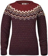 Swetry damskie - Fjällräven Damski sweter z dzianiny Övik, piasek, jeden rozmiar pasuje do wszystkich Ciemny granat XXS - miniaturka - grafika 1