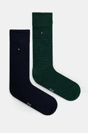 Skarpetki męskie - Tommy Hilfiger skarpetki 2-pack męskie 100001496 - miniaturka - grafika 1