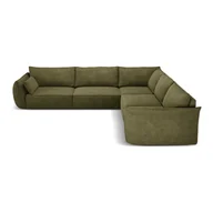 Narożniki - Zielony narożnik (z przestawnym narożnikiem) Vanda – Mazzini Sofas - miniaturka - grafika 1