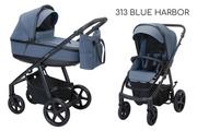 Wózki dziecięce - ESPIRO NEXT UP BLACK 3W1 313 Blue Harbor - miniaturka - grafika 1
