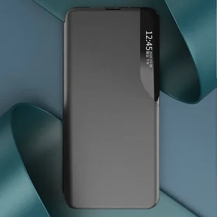 Eco Leather View Case etui Samsung Galaxy A54 5G z klapką podstawka niebieskie - Etui i futerały do telefonów - miniaturka - grafika 10