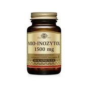 Witaminy i minerały dla sportowców - SOLGAR Mio-Inozytol 1500mg - 50vcaps PL - miniaturka - grafika 1