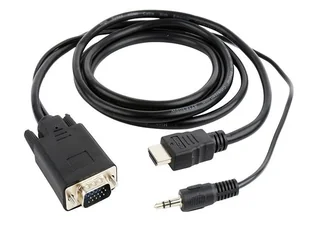 Gembird KABEL HDMI(M)->VGA+AUDIO 1.8M - Kable komputerowe i do monitorów - miniaturka - grafika 6
