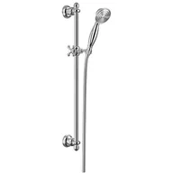 Zestawy prysznicowe - Omnires Zestaw prysznicowy suwany chrom Art Deco-SCR ARTDECOSCR - miniaturka - grafika 1