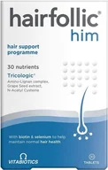 Włosy, skóra, paznokcie - VITABIOTICS HAIRFOLLIC HIM 30 TABLETEK - miniaturka - grafika 1