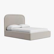 Łóżka - Łóżko tapicerowane 120x200 SELINI - miniaturka - grafika 1