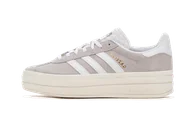 Buty sportowe damskie - Adidas Gazelle Bold Grey White - miniaturka - grafika 1