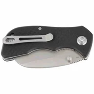 Noże - Nóż Kubey Karaji Black G10, Bead Blasted D2 (KU180 - miniaturka - grafika 1