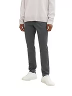 Spodnie męskie - TOM TAILOR spodnie męskie, 34045 – struktura szarego melanżu, 33W / 36L - miniaturka - grafika 1