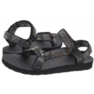 Sandały W Original Universal Borderless Black/White 1003987-BRDR (TA13-b) Teva - Sandały damskie - miniaturka - grafika 1