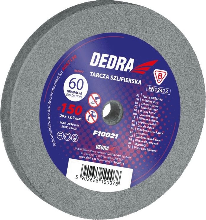 Dedra tarcza szlifierska 175x32x25mm, gradacja 60 F10030