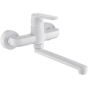 Baterie kuchenne - Kuchinox Bateria zlewozmywakowa biała DIMA BQD 680D - miniaturka - grafika 1