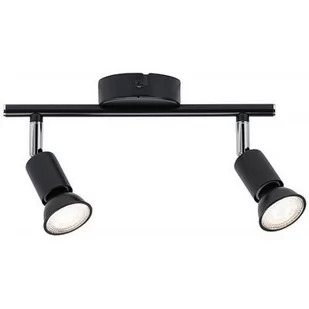 Paulmann Carolina lampa podsufitowa 2x10W antracyt/chrom 66751 - Lampy sufitowe - miniaturka - grafika 1