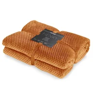 Koce - Ciemnopomarańczowy koc z mikrowłókna DecoKing Henry, 170x210 cm - miniaturka - grafika 1