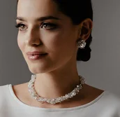 Naszyjniki - Choker cristal beauty - miniaturka - grafika 1