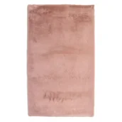 Dywany - Dywan rabbit pluszowy Rabbii pudrowy róż 120 x 160 cm - miniaturka - grafika 1